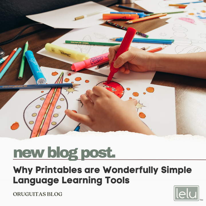 Why Printables are Wonderfully Simple Language Learning Tools
