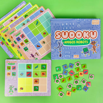 Sudoku: Amigos robots